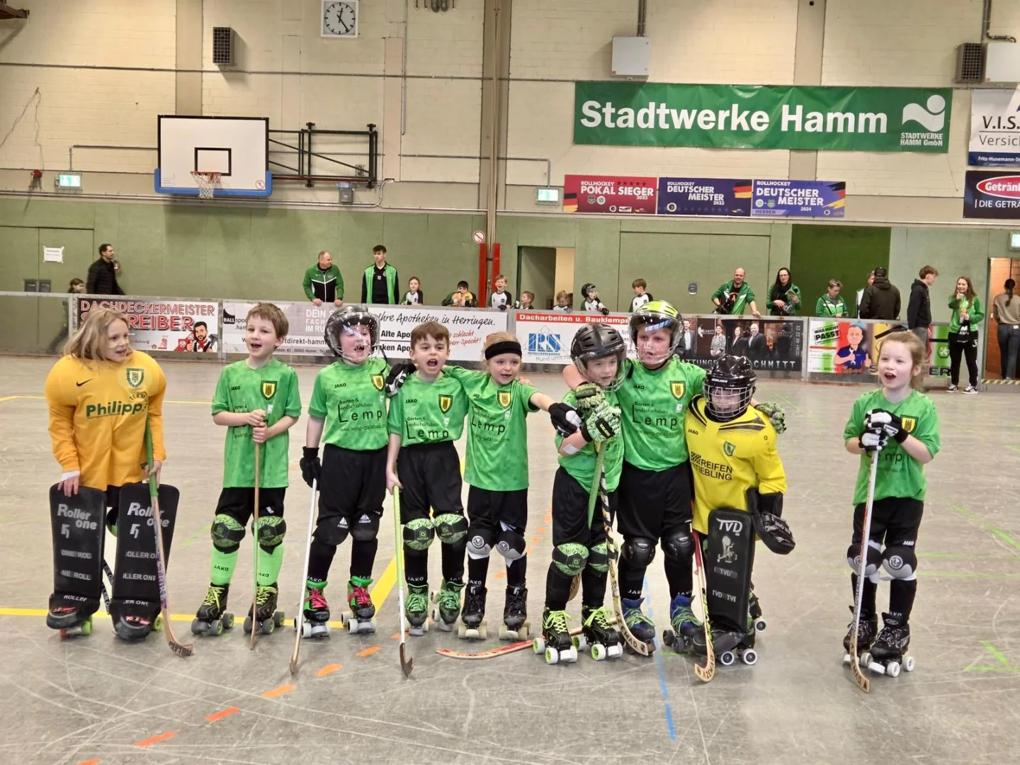 Mannschaftsfoto Rookies